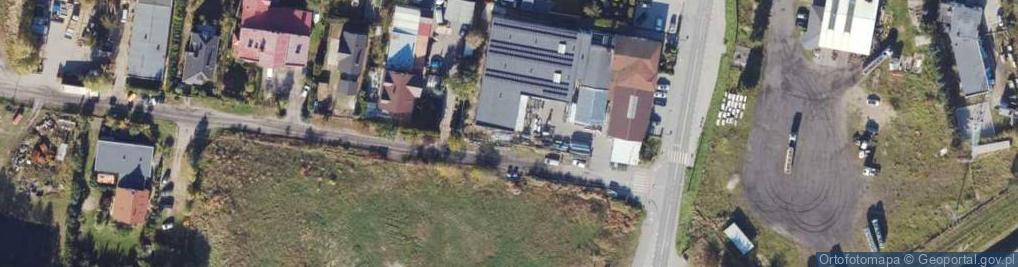 Zdjęcie satelitarne Usługowa ul.
