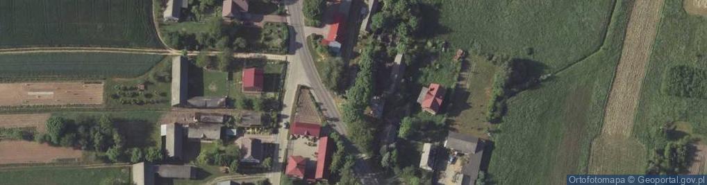 Zdjęcie satelitarne Uście ul.