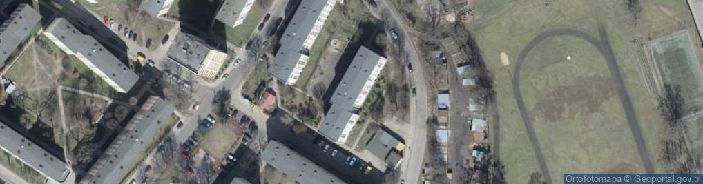 Zdjęcie satelitarne Ustki ul.