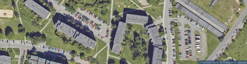 Zdjęcie satelitarne Ustronna ul.