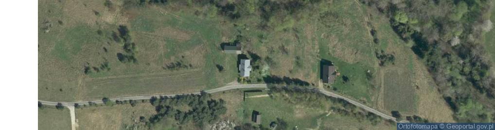 Zdjęcie satelitarne Uście Gorlickie ul.