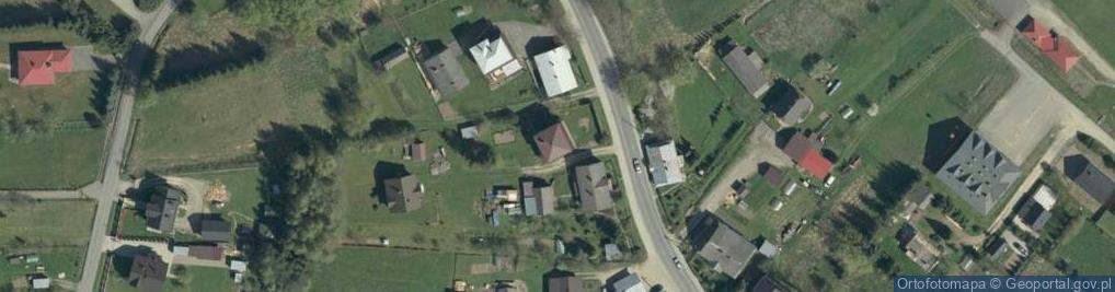 Zdjęcie satelitarne Uście Gorlickie ul.