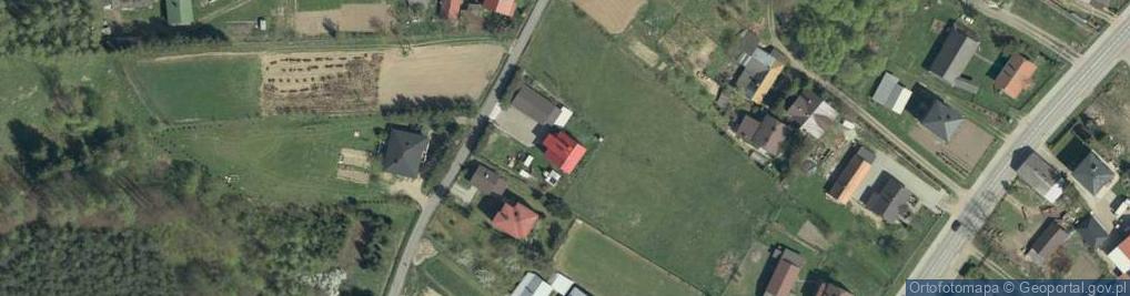 Zdjęcie satelitarne Uście Gorlickie ul.