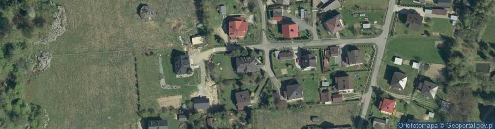 Zdjęcie satelitarne Uście Gorlickie ul.