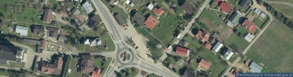 Zdjęcie satelitarne Uście Gorlickie ul.
