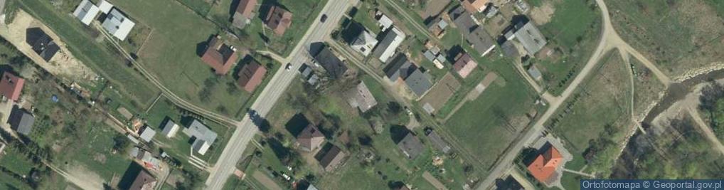 Zdjęcie satelitarne Uście Gorlickie ul.