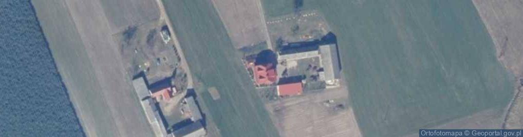 Zdjęcie satelitarne Uścieniec-Kolonia ul.