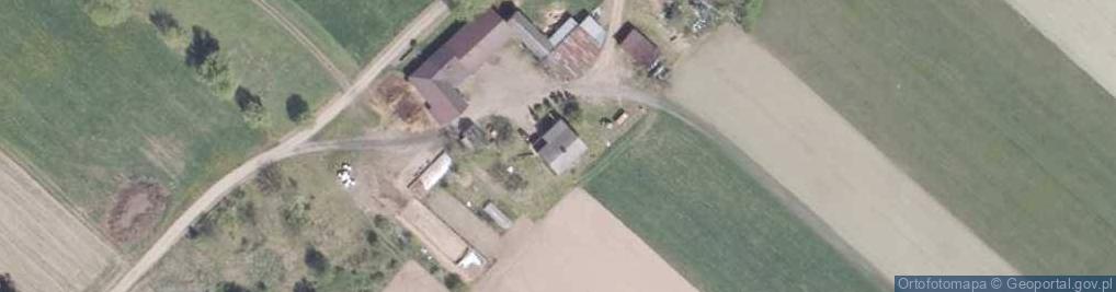 Zdjęcie satelitarne Uśnik-Dwór ul.