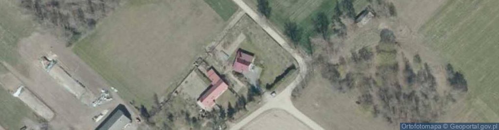 Zdjęcie satelitarne Uśnik-Dwór ul.