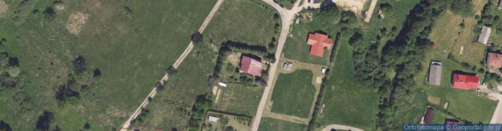 Zdjęcie satelitarne Ustjanowa Górna ul.
