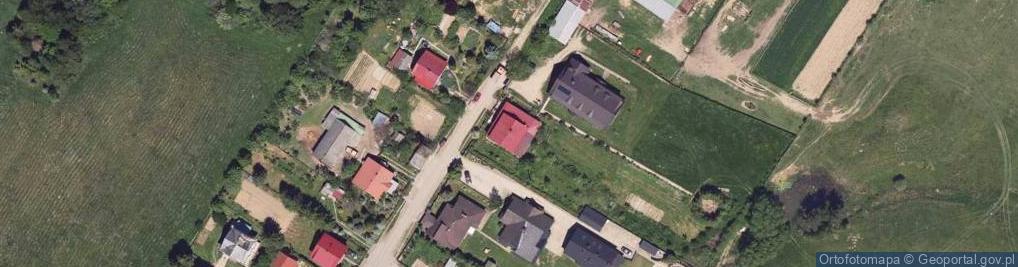 Zdjęcie satelitarne Ustjanowa Górna ul.