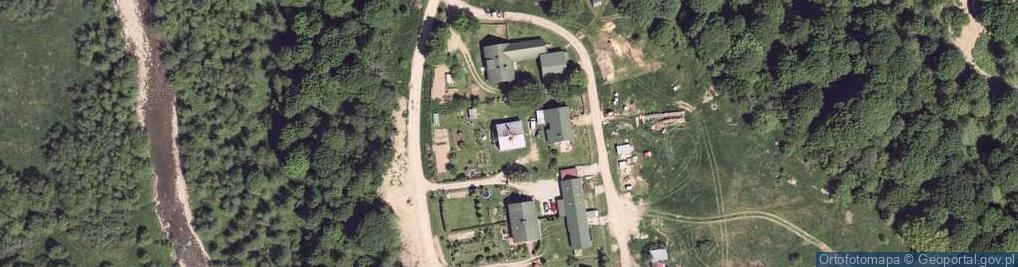 Zdjęcie satelitarne Ustrzyki Górne ul.