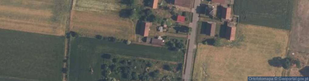 Zdjęcie satelitarne Uszyce ul.