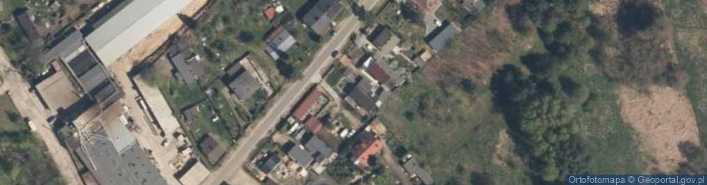 Zdjęcie satelitarne Utrata ul.