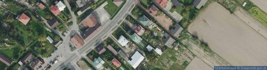 Zdjęcie satelitarne Uzar-Krysiakowej Ludwiki ul.