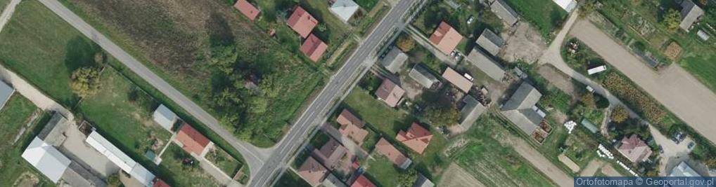 Zdjęcie satelitarne Uzar-Krysiakowej Ludwiki ul.