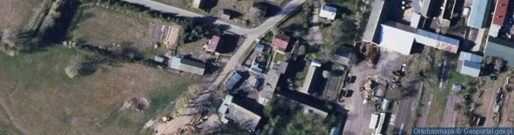 Zdjęcie satelitarne Uziębły ul.