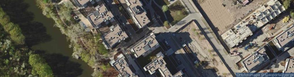 Zdjęcie satelitarne Vespucciego Ameriga ul.