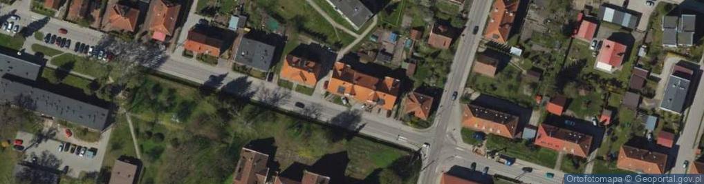 Zdjęcie satelitarne Wajdy Andrzeja Witolda ul.