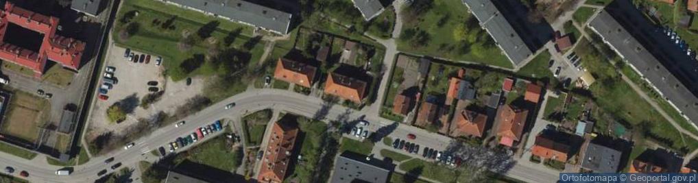 Zdjęcie satelitarne Wajdy Andrzeja Witolda ul.