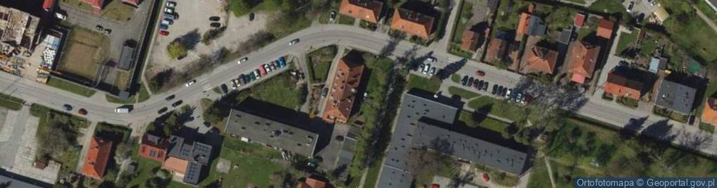 Zdjęcie satelitarne Wajdy Andrzeja Witolda ul.