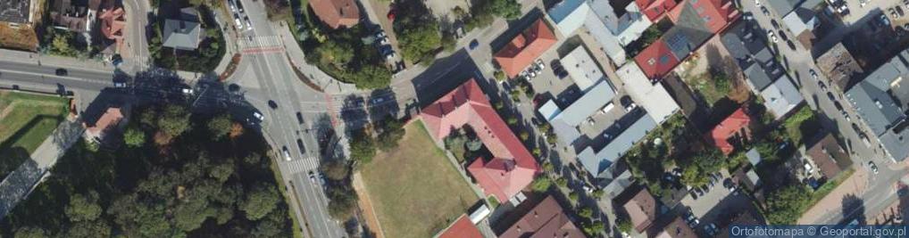 Zdjęcie satelitarne Warszawska ul.