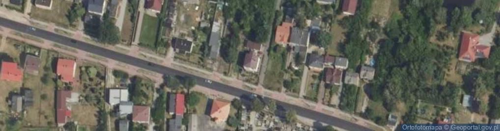 Zdjęcie satelitarne Warszawska ul.