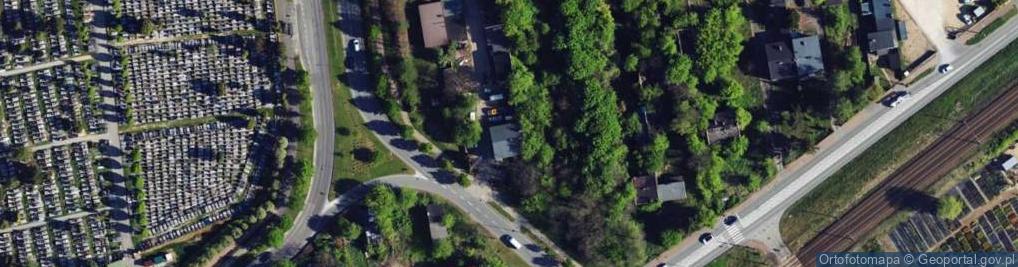 Zdjęcie satelitarne Wały Józefa Dwernickiego, gen. ul.