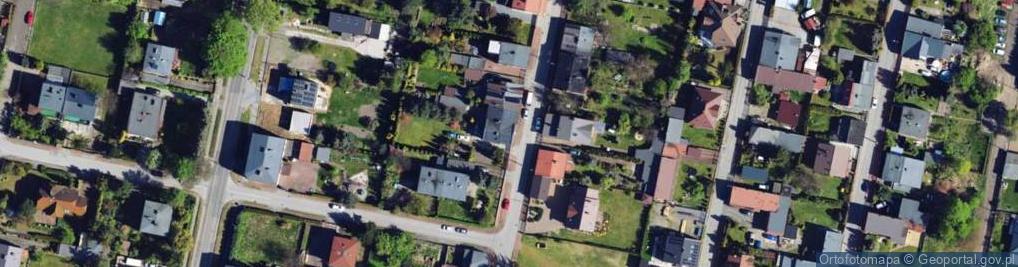 Zdjęcie satelitarne Wazów ul.