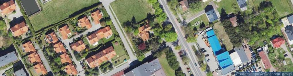Zdjęcie satelitarne Warszawska ul.