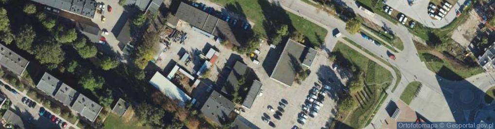 Zdjęcie satelitarne Wałowa ul.