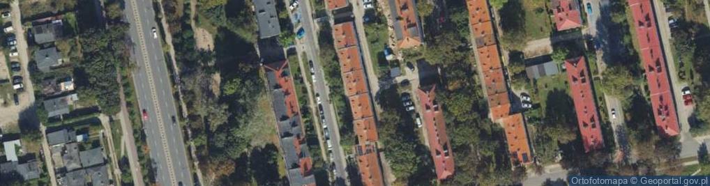 Zdjęcie satelitarne Wachowiaka, woj. ul.