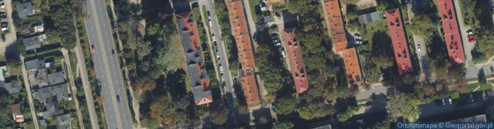 Zdjęcie satelitarne Wachowiaka, woj. ul.