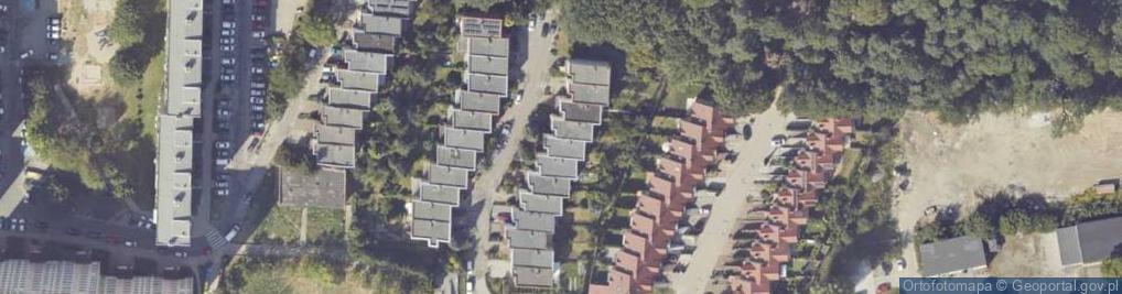 Zdjęcie satelitarne Wańkowicza Melchiora ul.
