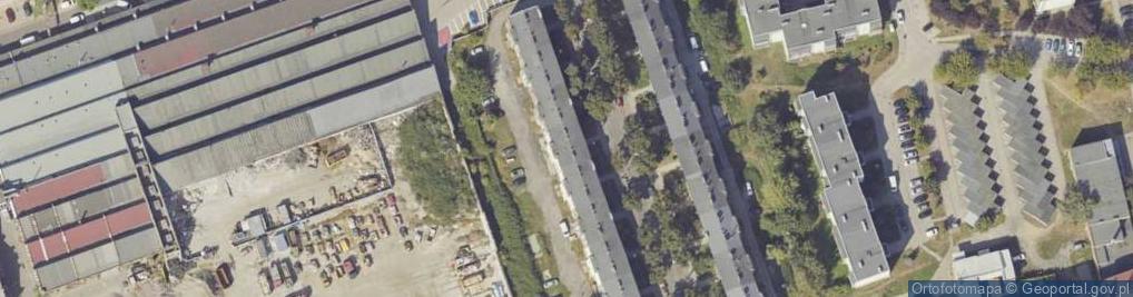 Zdjęcie satelitarne Waryńskiego Ludwika ul.