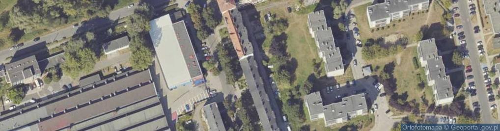Zdjęcie satelitarne Waryńskiego Ludwika ul.