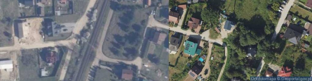 Zdjęcie satelitarne Wąska ul.