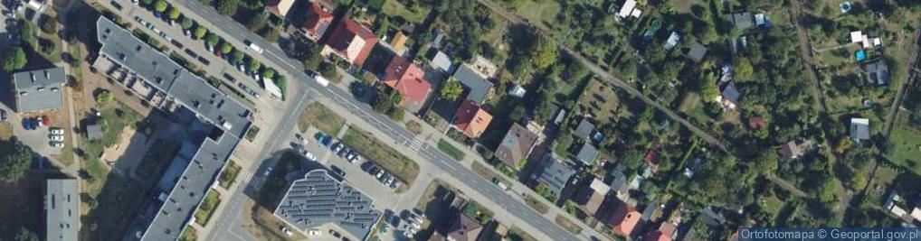 Zdjęcie satelitarne Waryńskiego Ludwika ul.