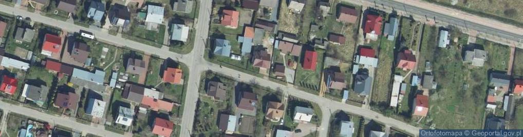Zdjęcie satelitarne Warzywna ul.