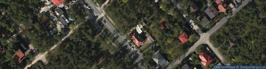 Zdjęcie satelitarne Wawerska ul.