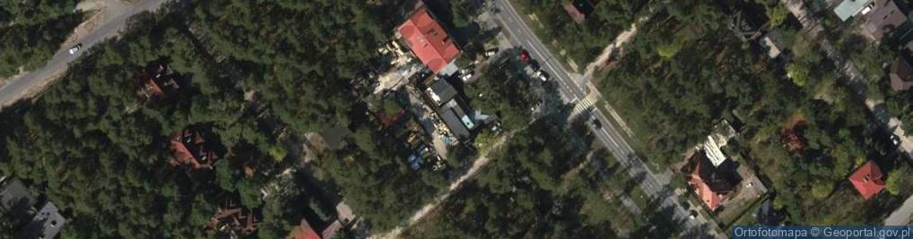 Zdjęcie satelitarne Wawerska ul.