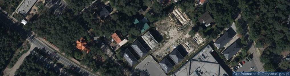 Zdjęcie satelitarne Wawerska ul.