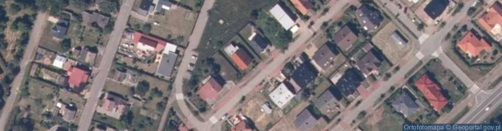 Zdjęcie satelitarne Warcisława I ul.
