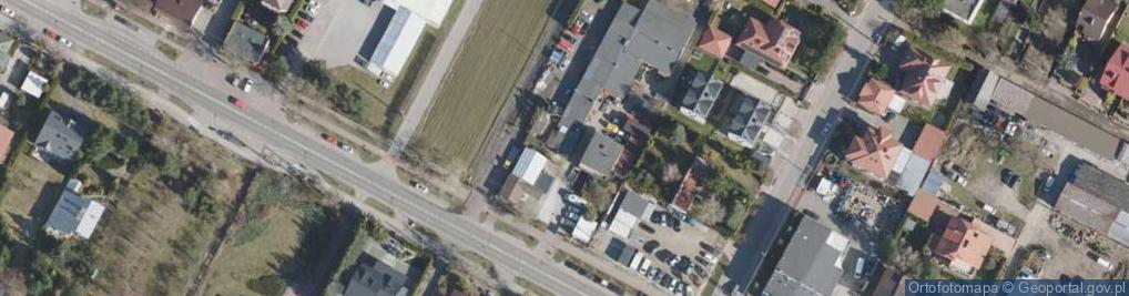Zdjęcie satelitarne Warszawska ul.