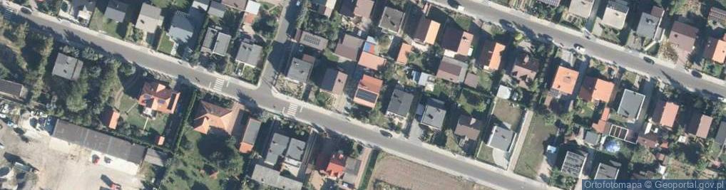 Zdjęcie satelitarne Warzywna ul.