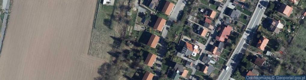 Zdjęcie satelitarne Warszawy-Centrum ul.