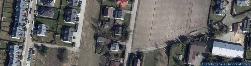 Zdjęcie satelitarne Warzywnicza ul.