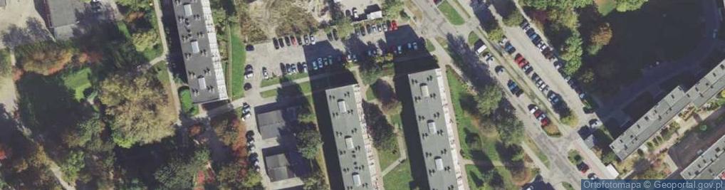 Zdjęcie satelitarne Wańkowicza Melchiora ul.