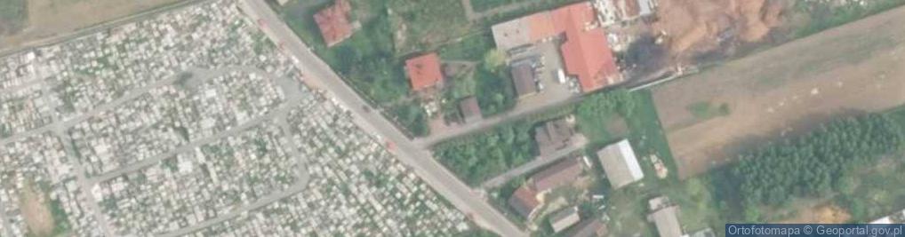 Zdjęcie satelitarne Warpie ul.