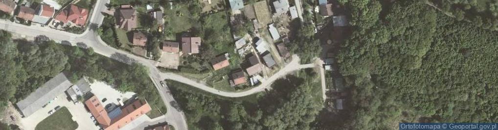 Zdjęcie satelitarne Wądół ul.